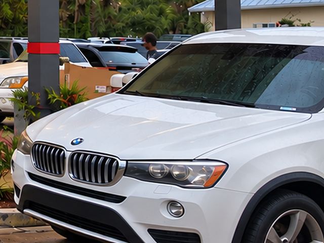 White BMW X3 parked at Port Orange Auto Fix
